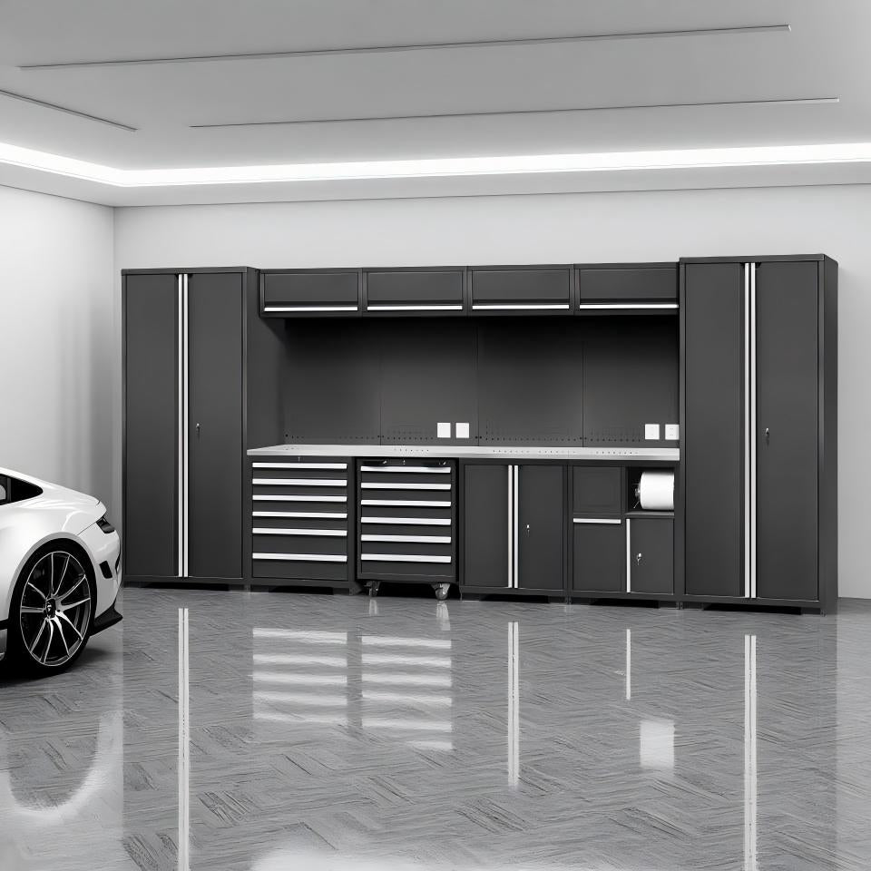Design Your Dream Garage: Custom Cabinet Layouts Made Easy