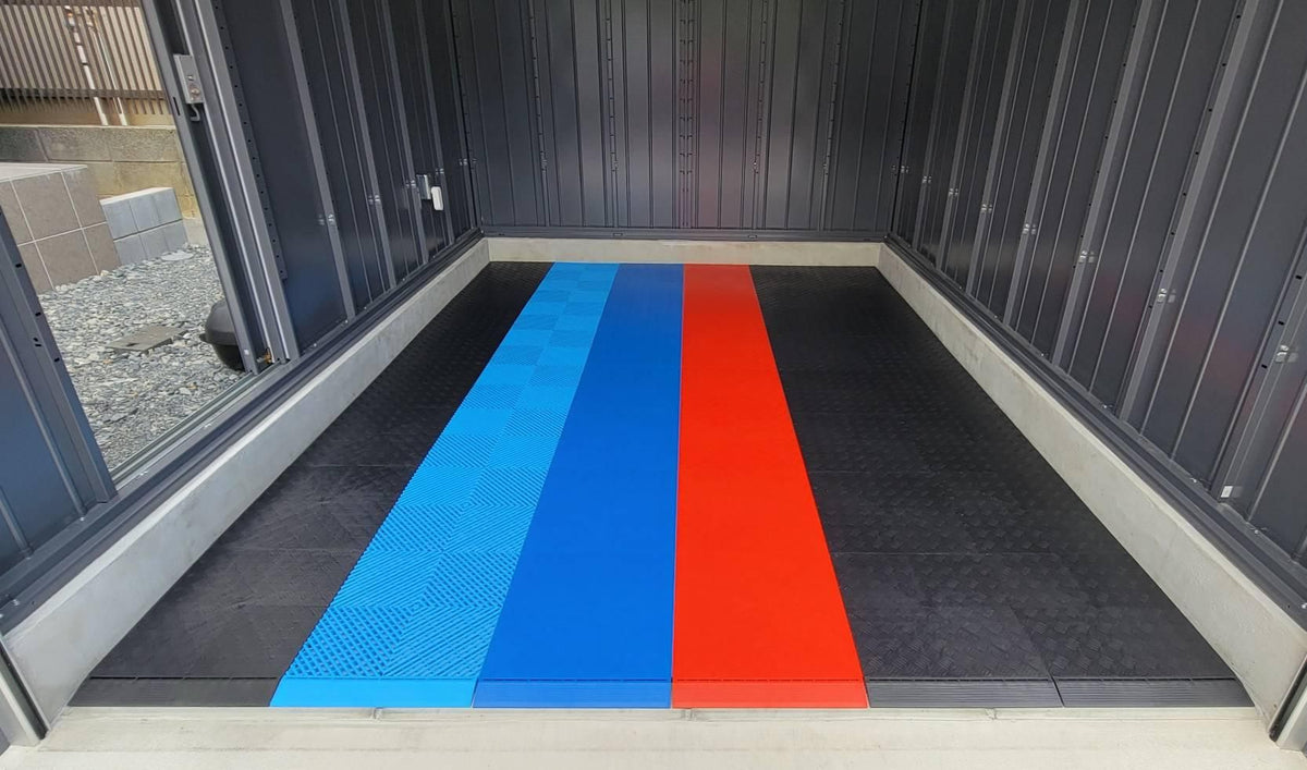 TITAN Solid Garage Tiles: Premium Durability for Your Garage Floor