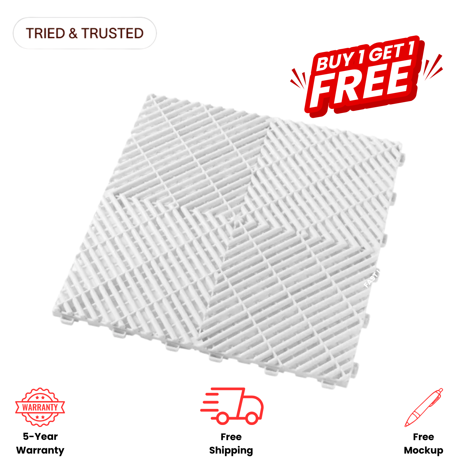 APEX — Premium Vented Garage Tile