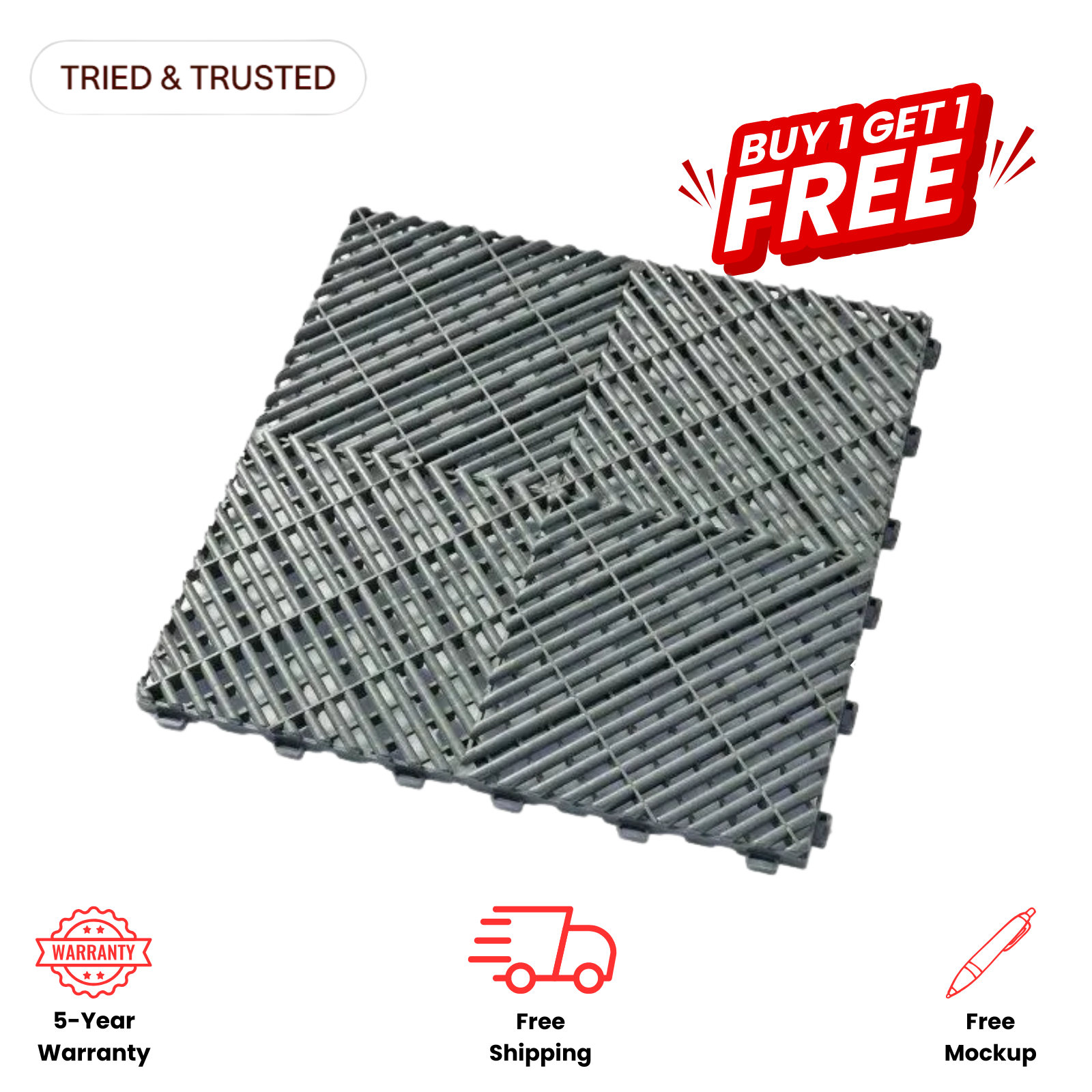 APEX — Premium Vented Garage Tile