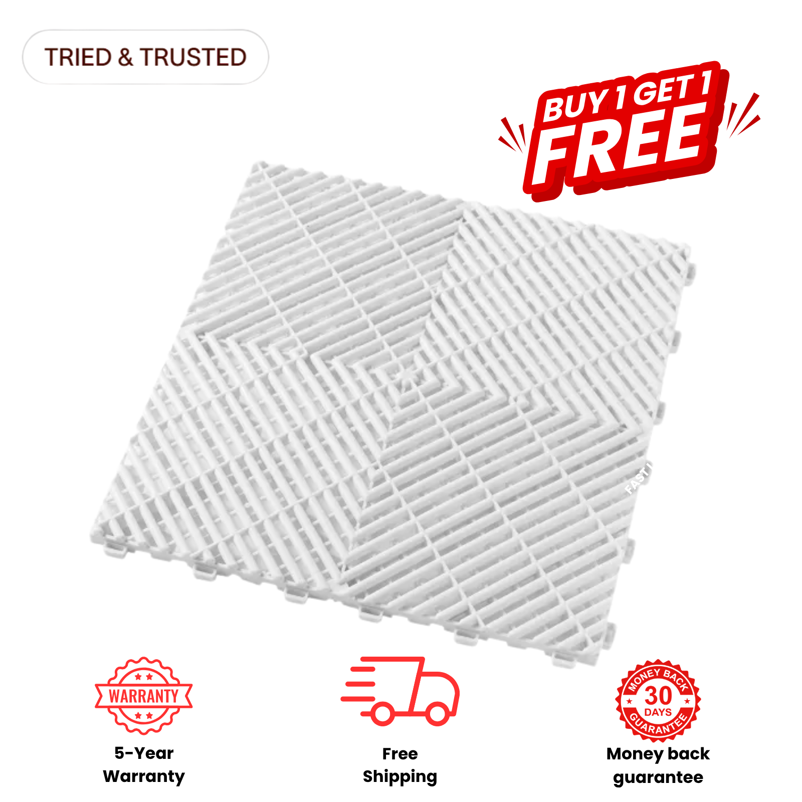 APEX — Premium Vented Garage Tile