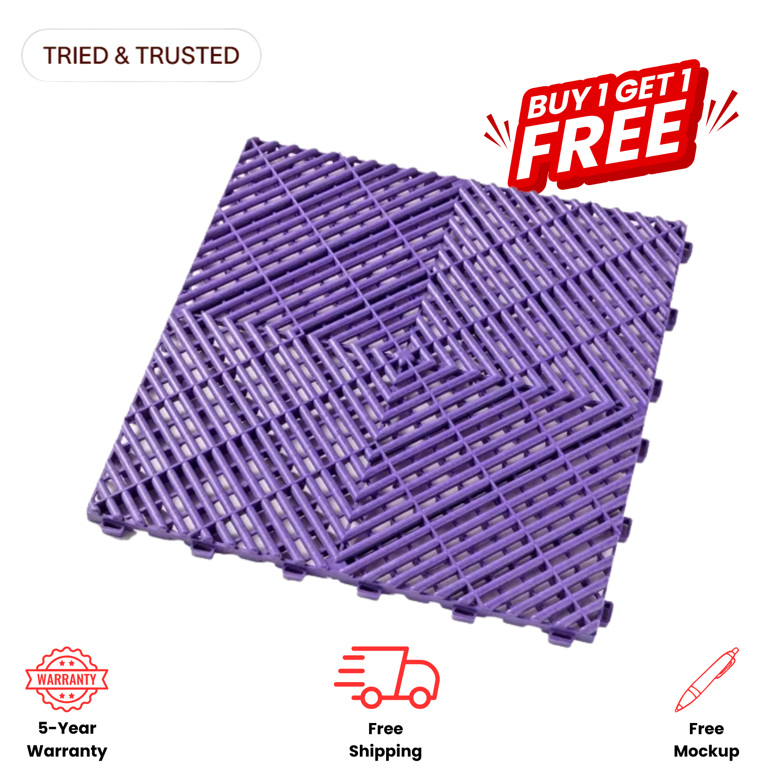 APEX — Premium Vented Garage Tile