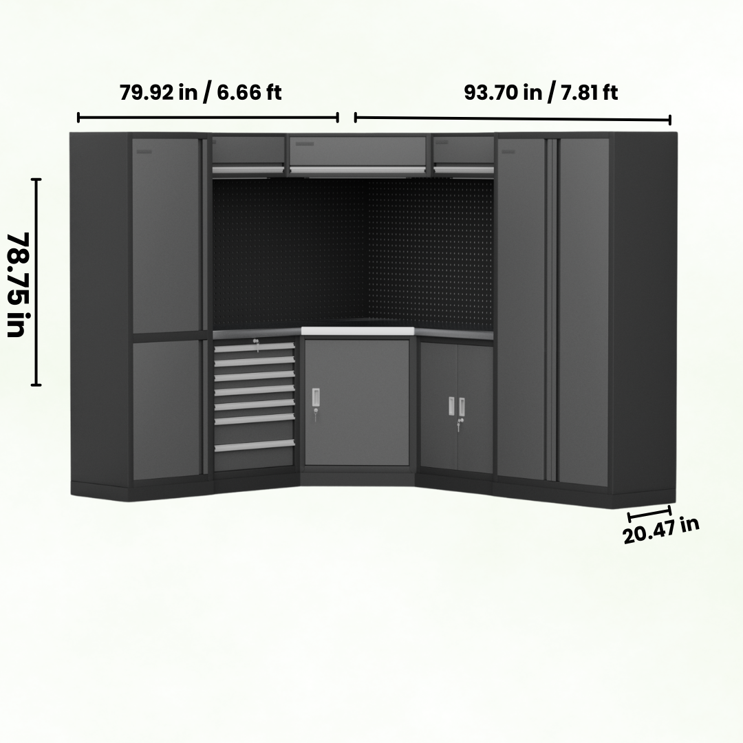 Tru-Strength Garage Cabinets - 18 Gauge Welded Garage Cabinets
