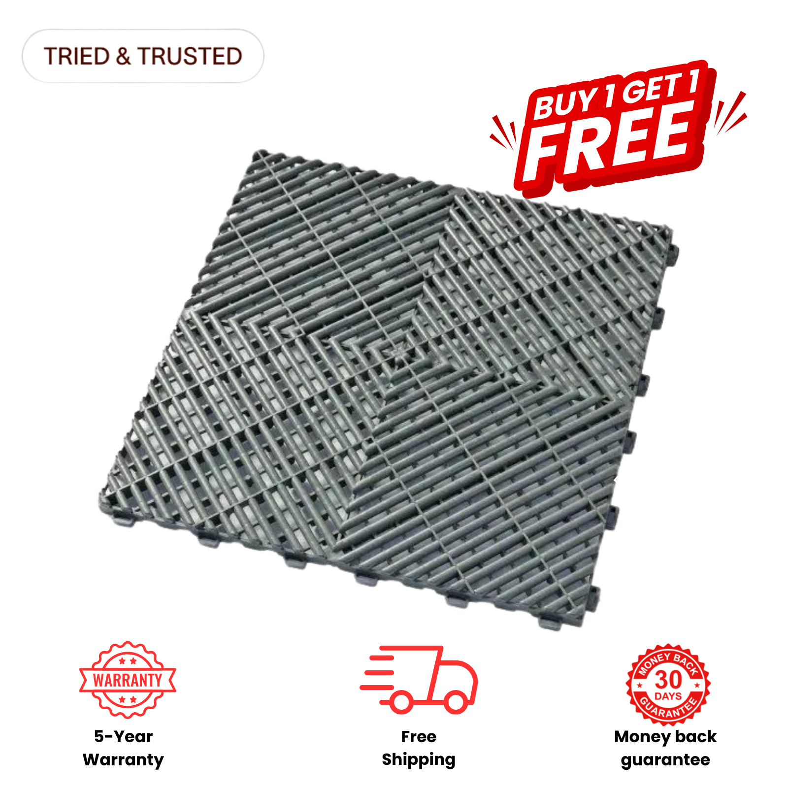 APEX — Premium Vented Garage Tile