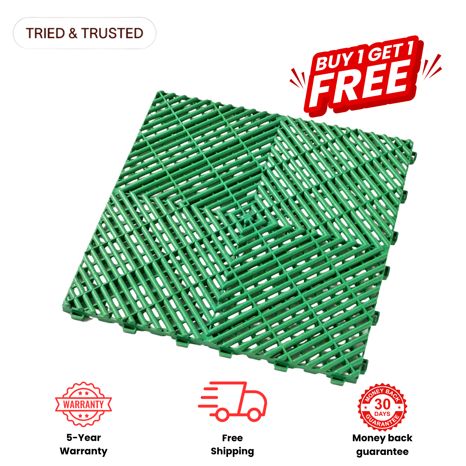 APEX — Premium Vented Garage Tile