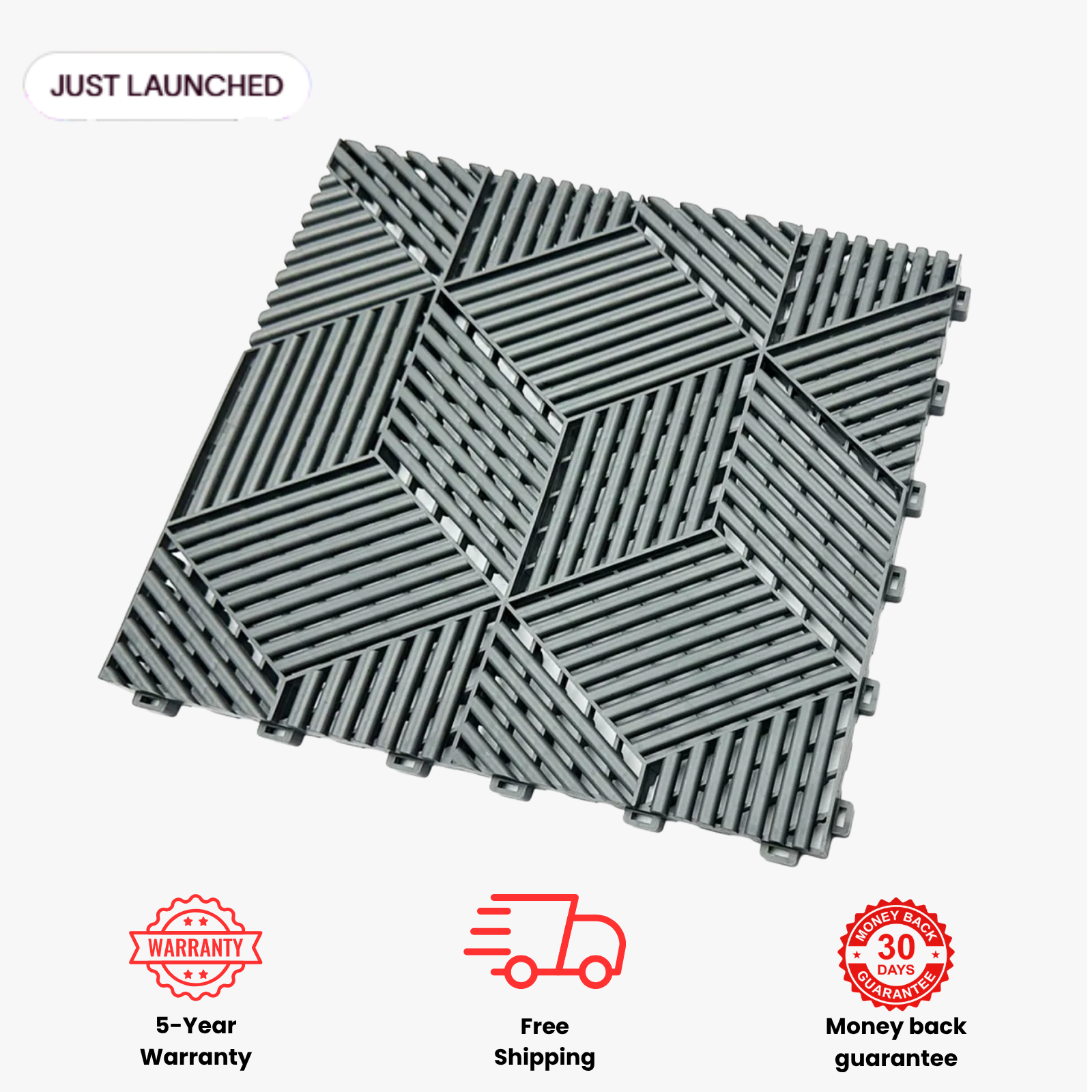 CYBER — 3D Futuristic Garage Tile