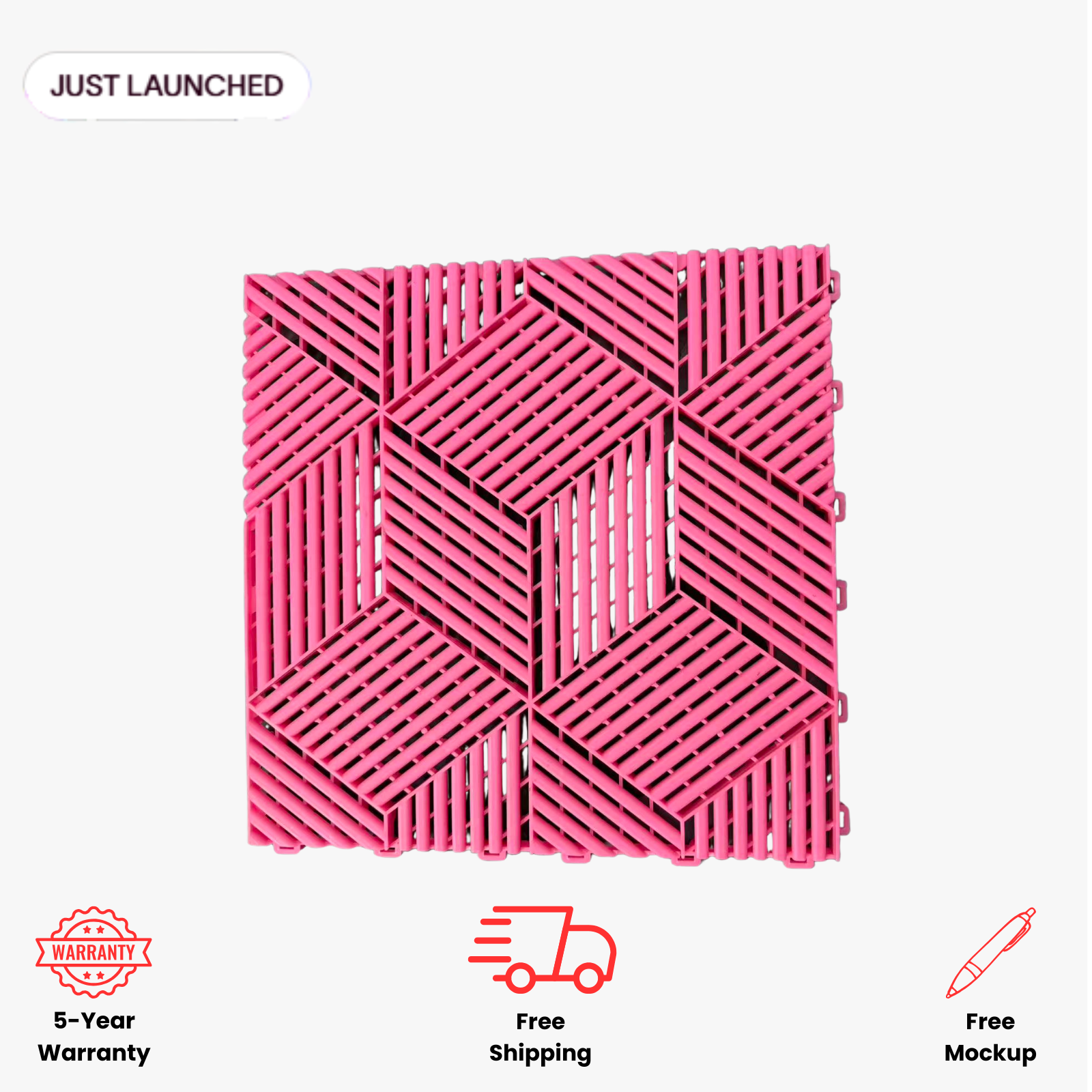 CYBER — 3D Futuristic Garage Tile