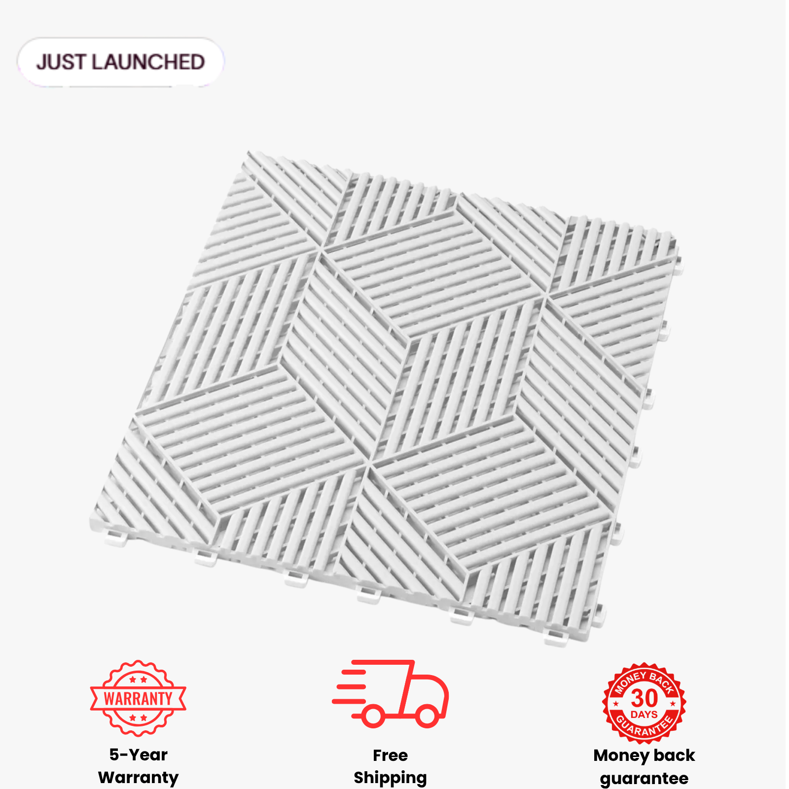 CYBER — 3D Futuristic Garage Tile