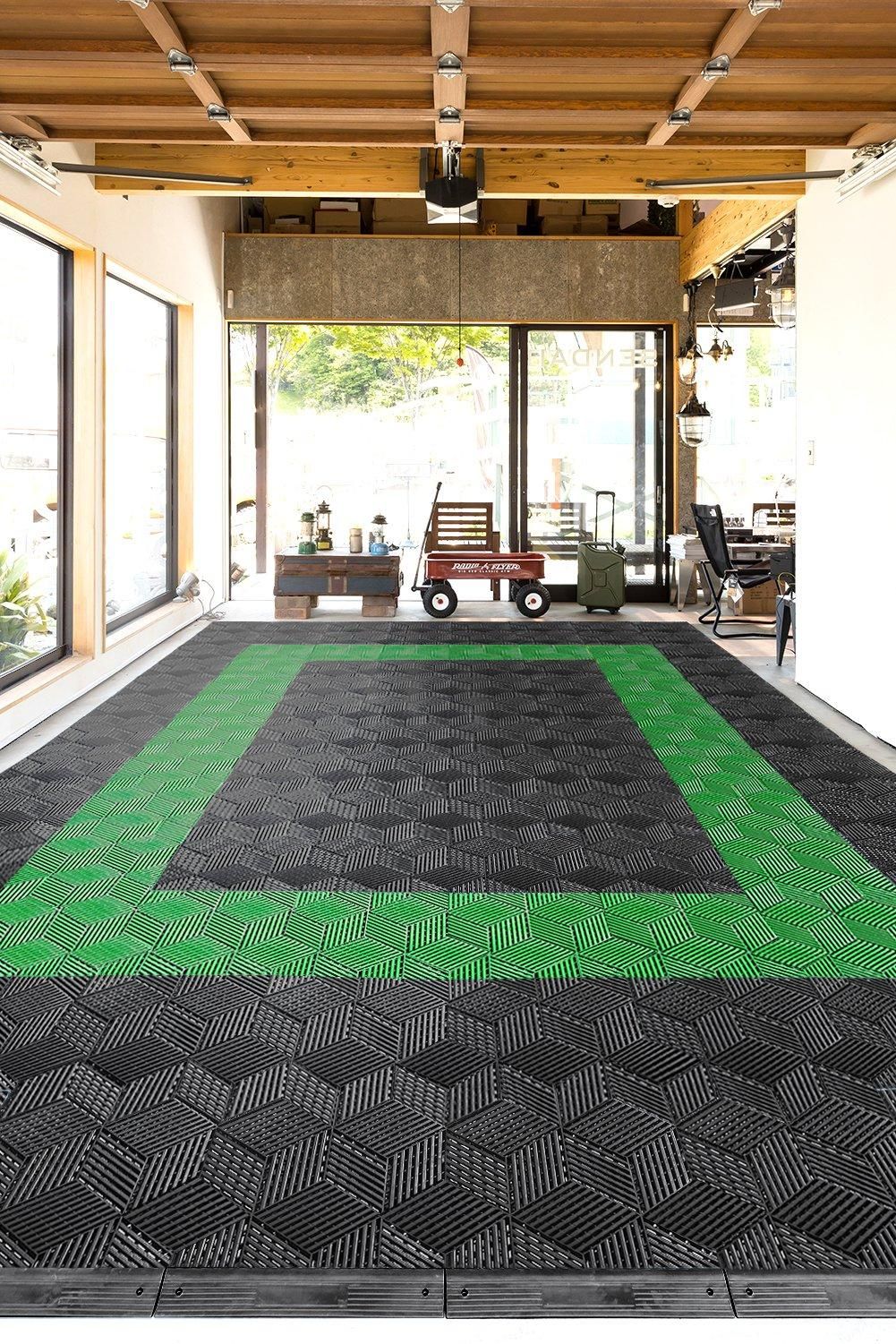CYBER — 3D Futuristic Garage Tile