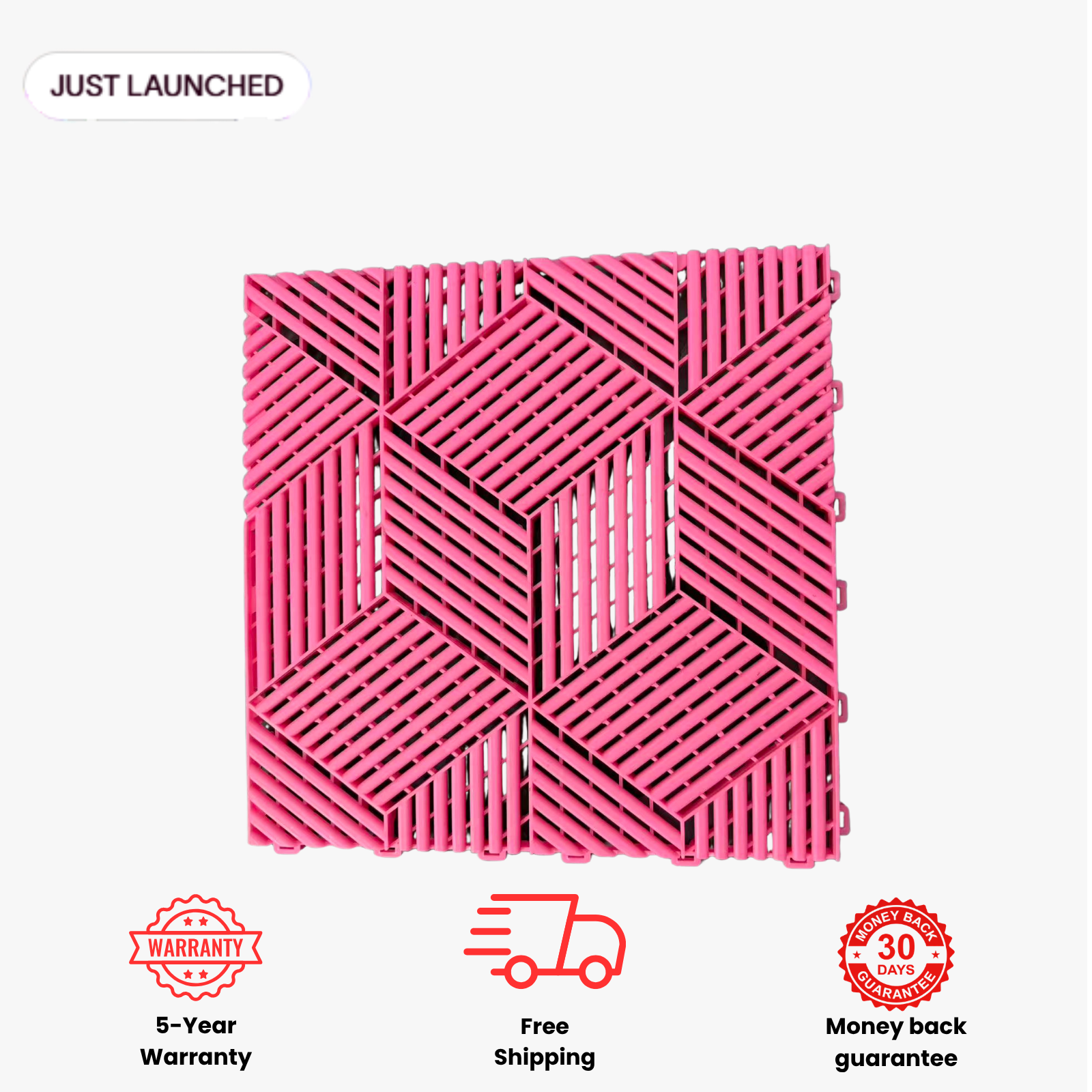 CYBER — 3D Futuristic Garage Tile