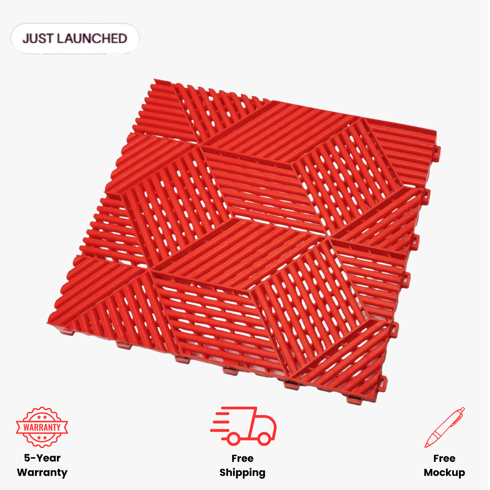 CYBER — 3D Futuristic Garage Tile