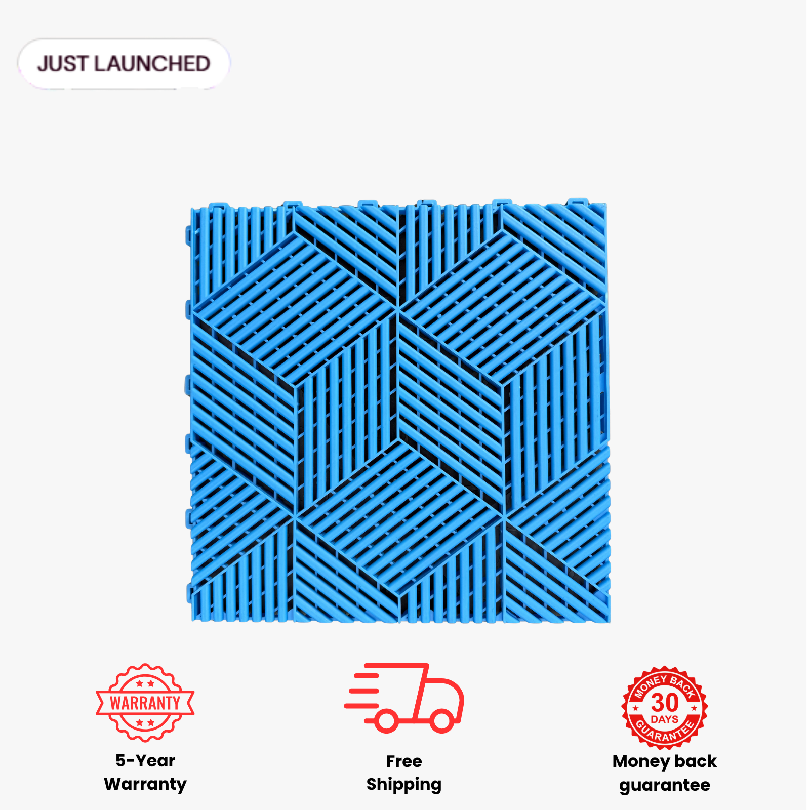 CYBER — 3D Futuristic Garage Tile