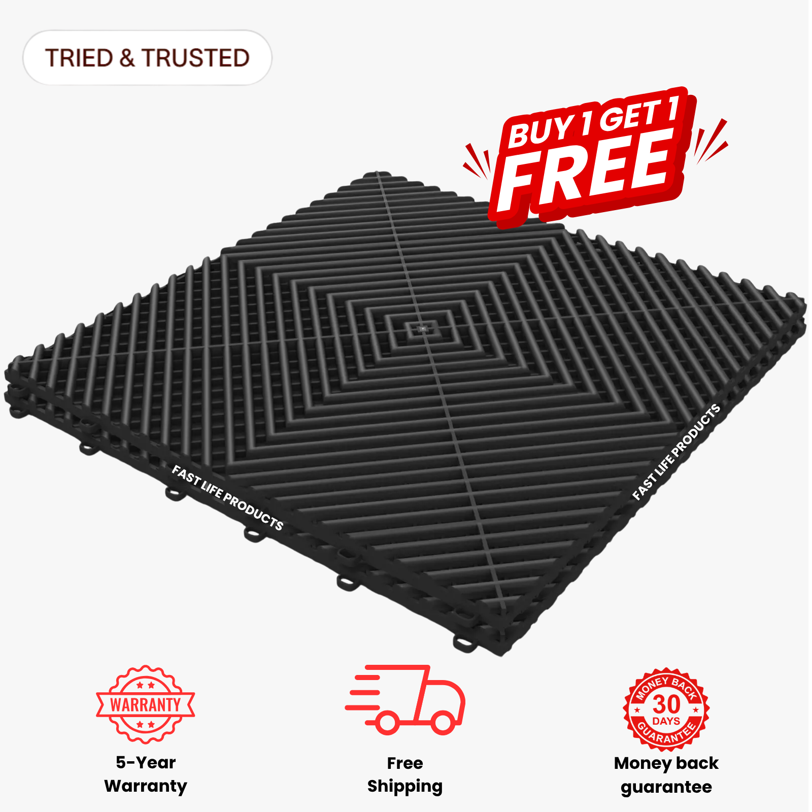 APEX — Premium Vented Garage Tile