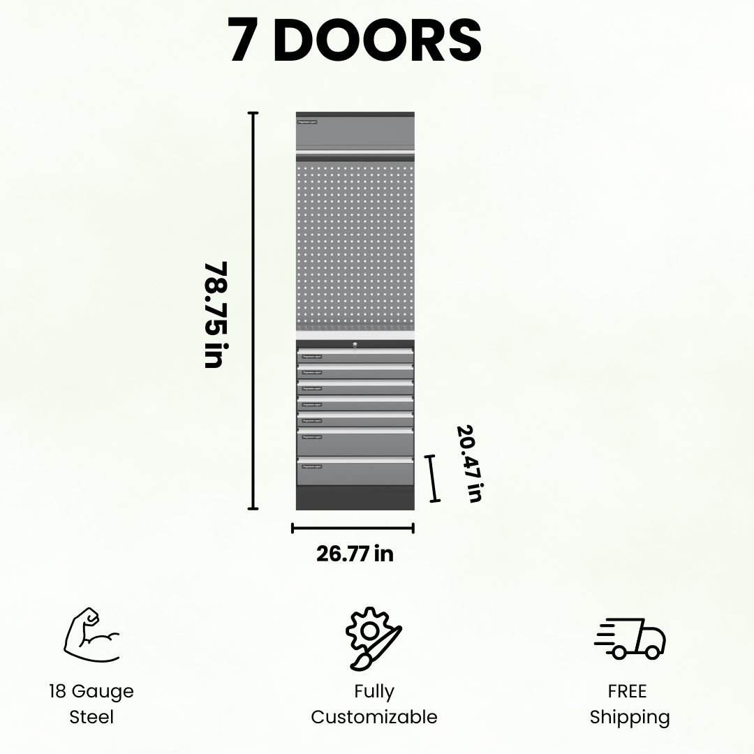 Individual Units - 18 Gauge Steel Garage Cabinet