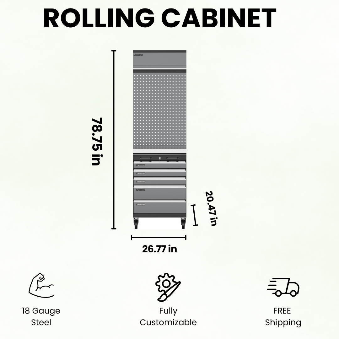Individual Units - 18 Gauge Steel Garage Cabinet