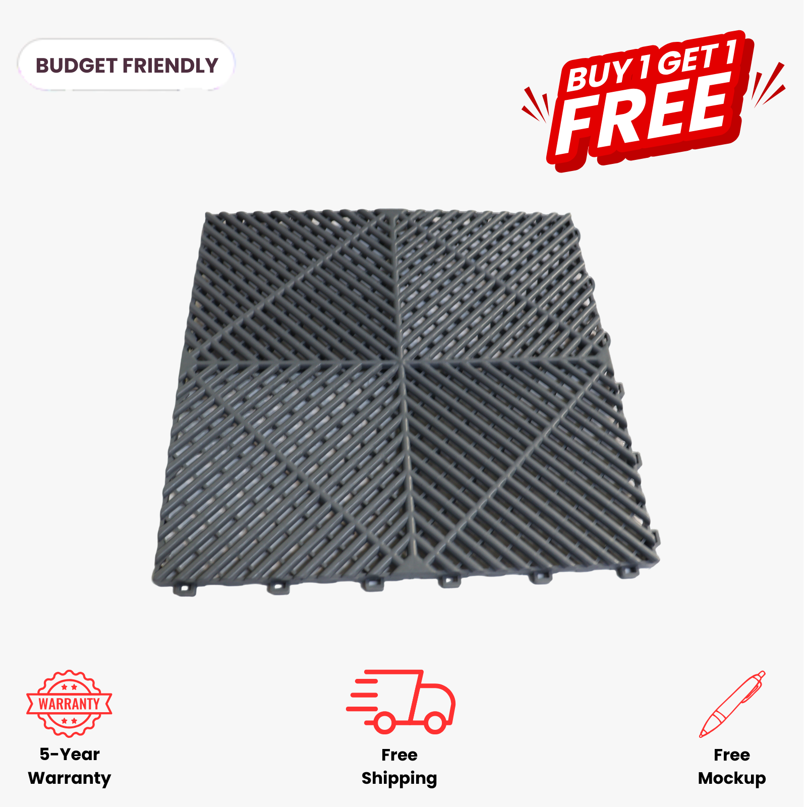 VECTOR — X-Shape Garage Tile