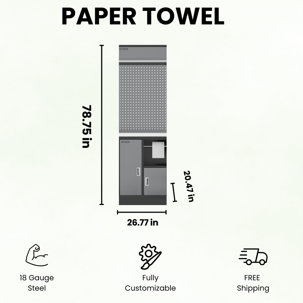 Tru-Strength Garage Cabinets - 18 Gauge Industrial Welded Garage Cabinets