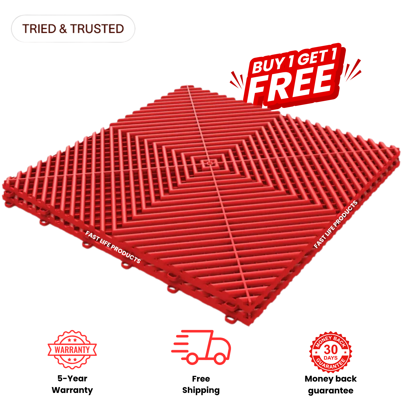 APEX — Premium Vented Garage Tile