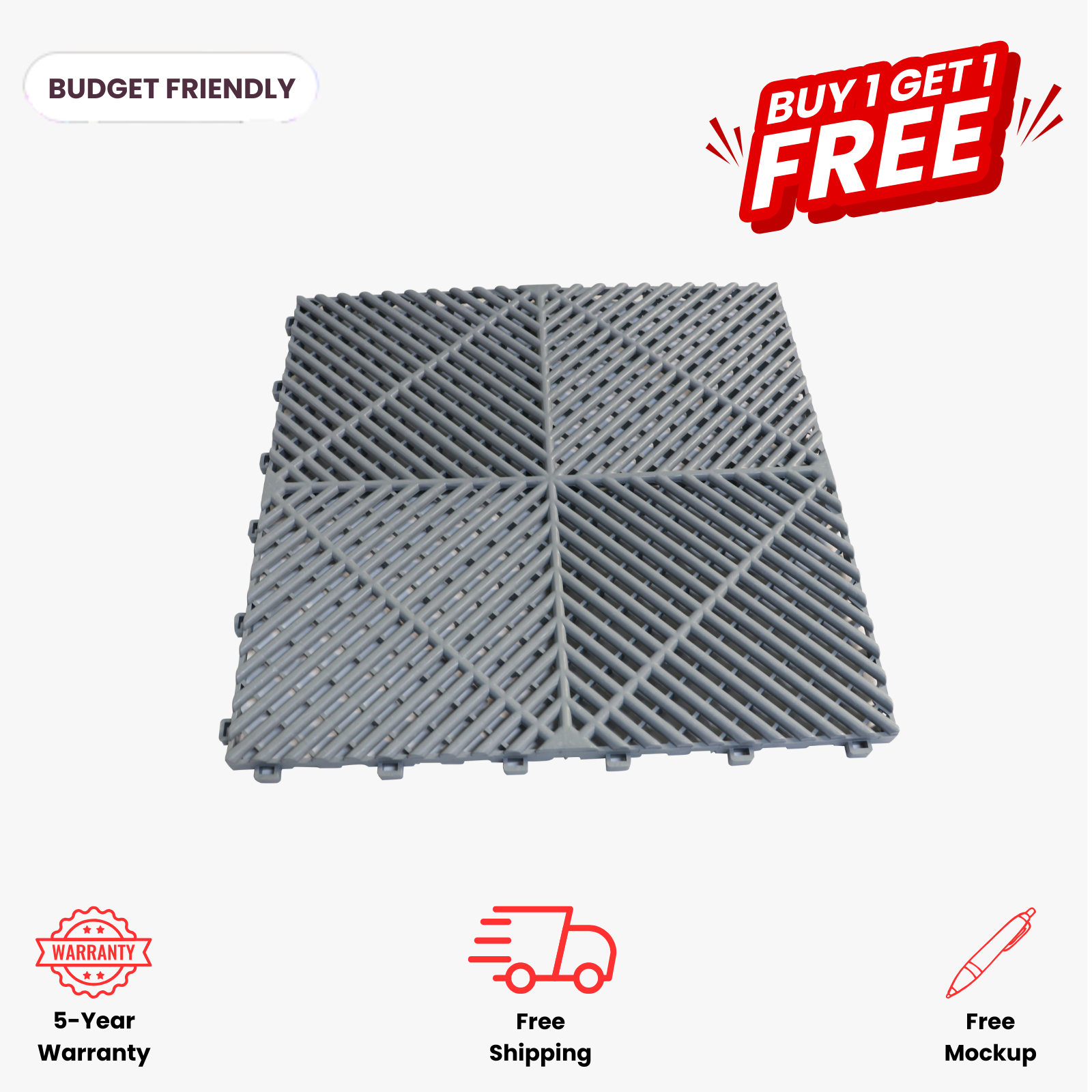 VECTOR — X-Shape Garage Tile