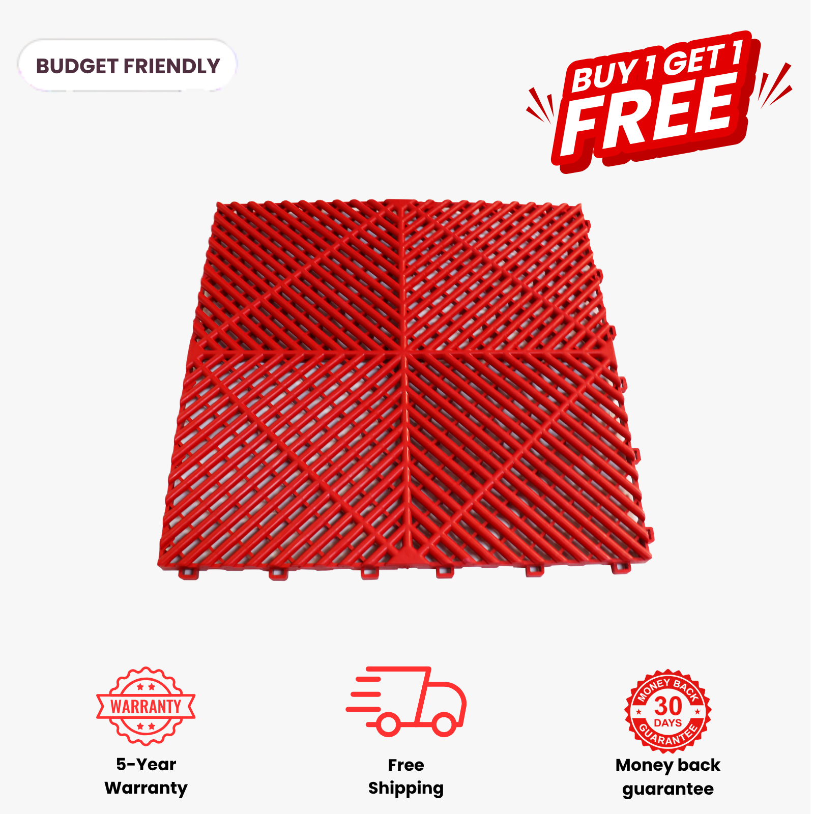 VECTOR — X-Shape Premium Garage Tile