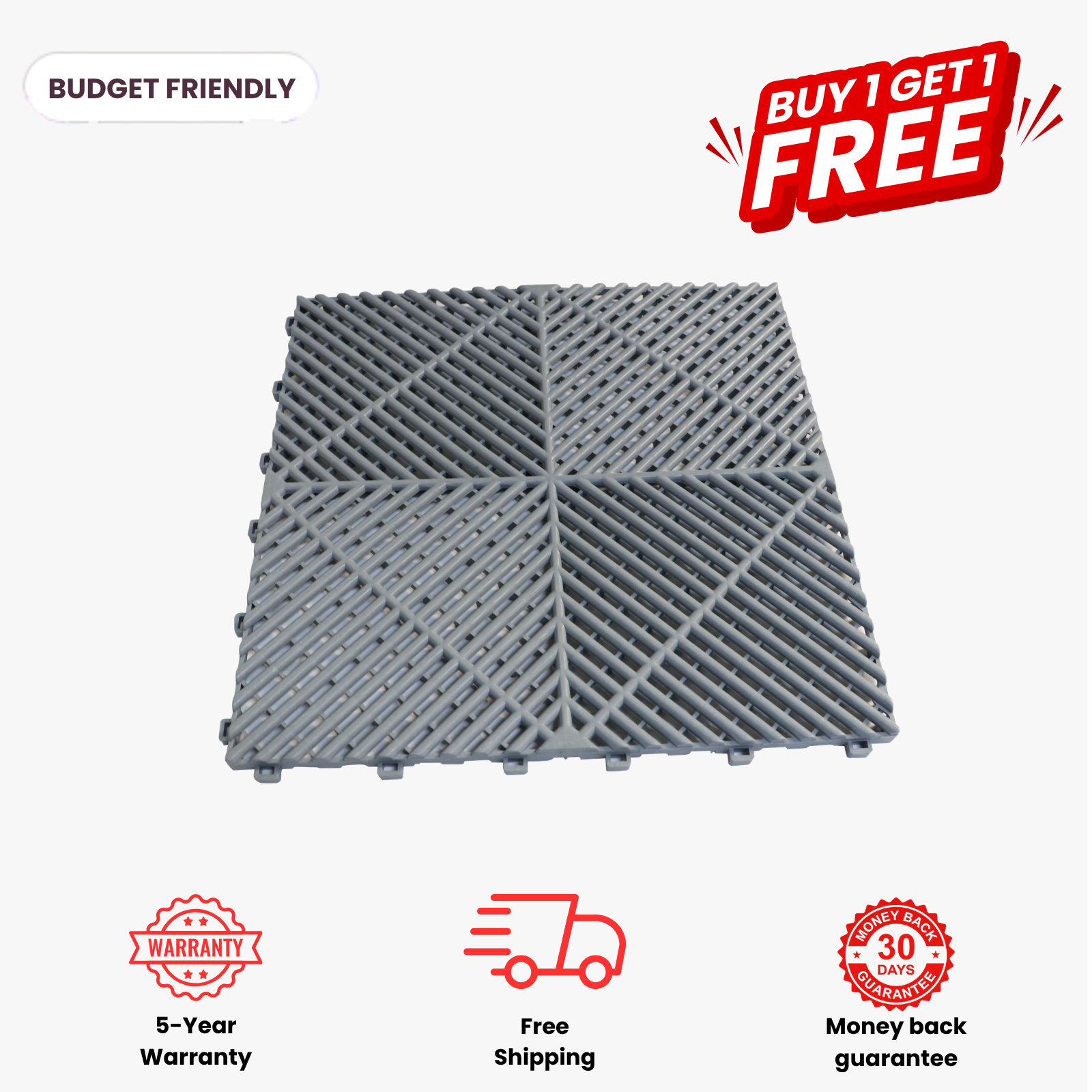 VECTOR — X-Shape Premium Garage Tile