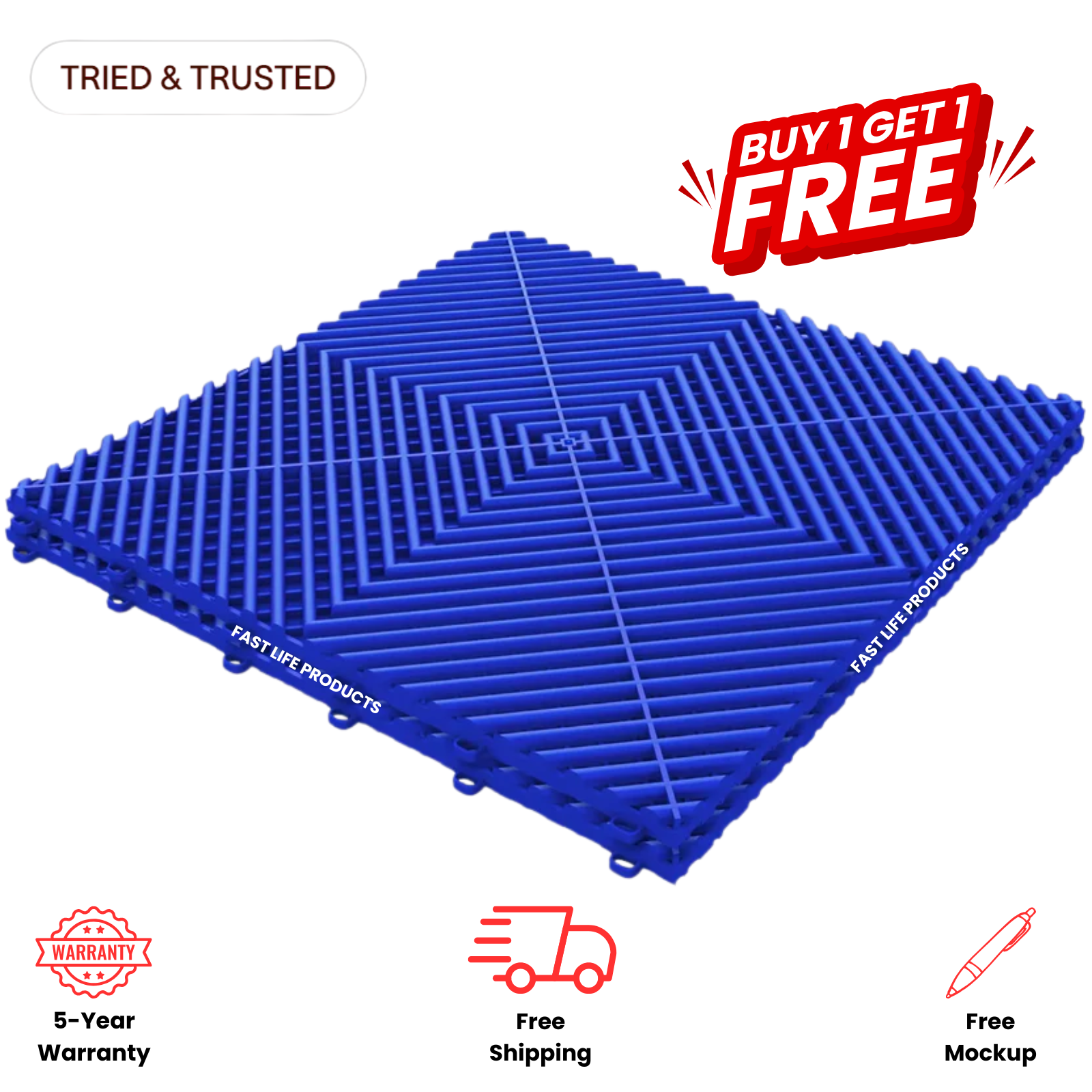 APEX — Premium Vented Garage Tile