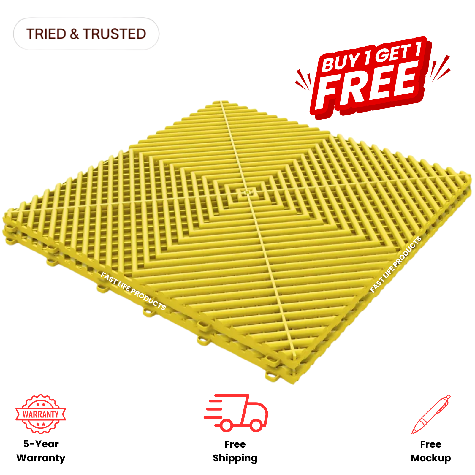 APEX — Premium Vented Garage Tile