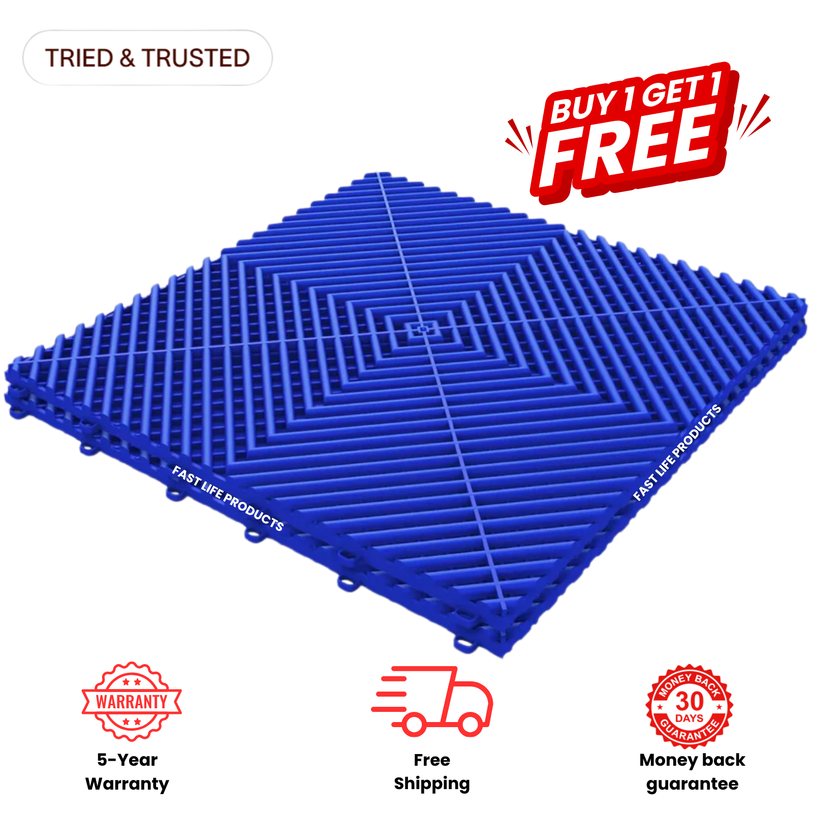 APEX — Premium Vented Garage Tile