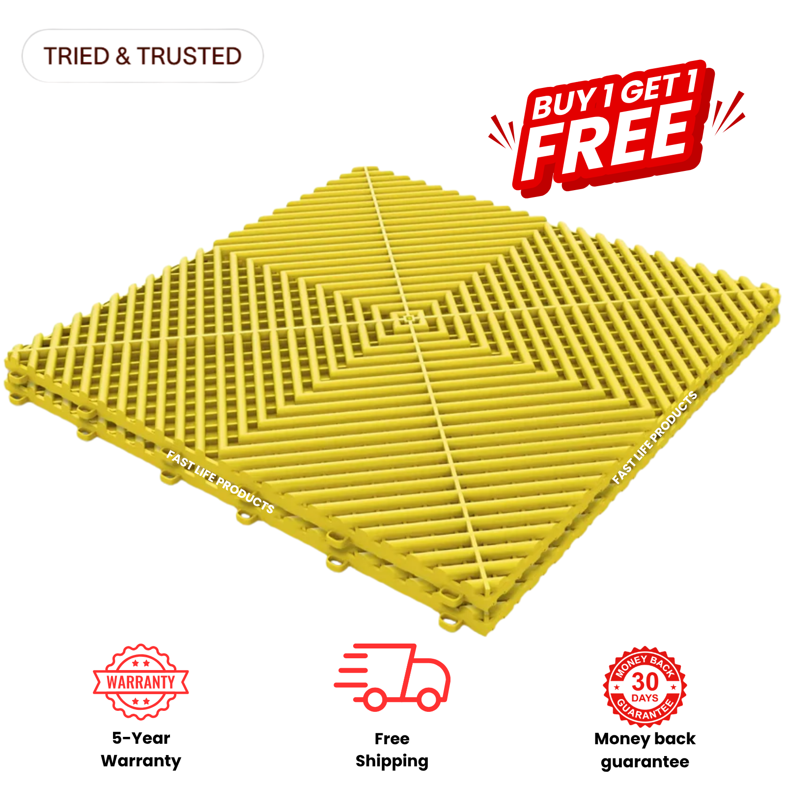 APEX — Premium Vented Garage Tile