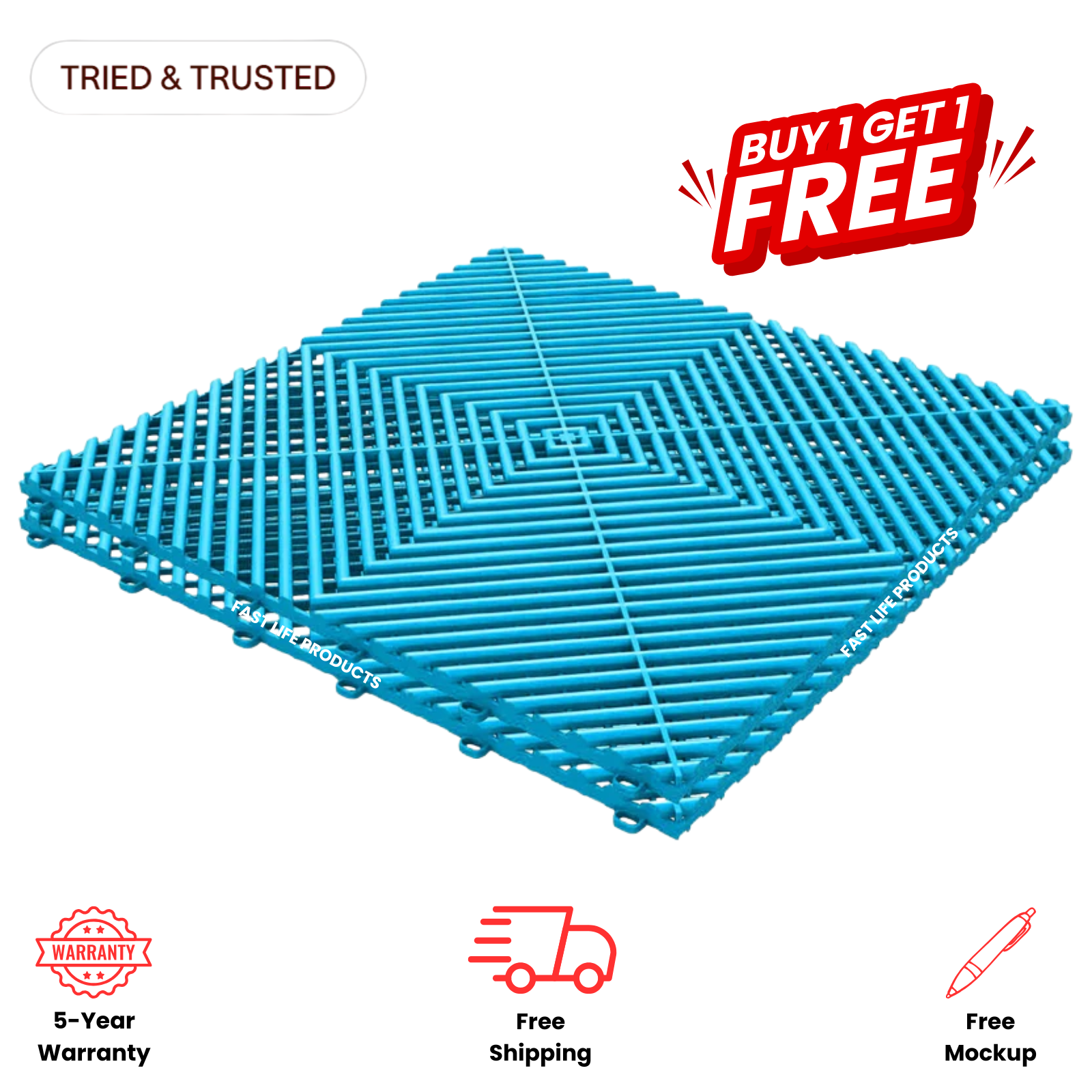 APEX — Premium Vented Garage Tile