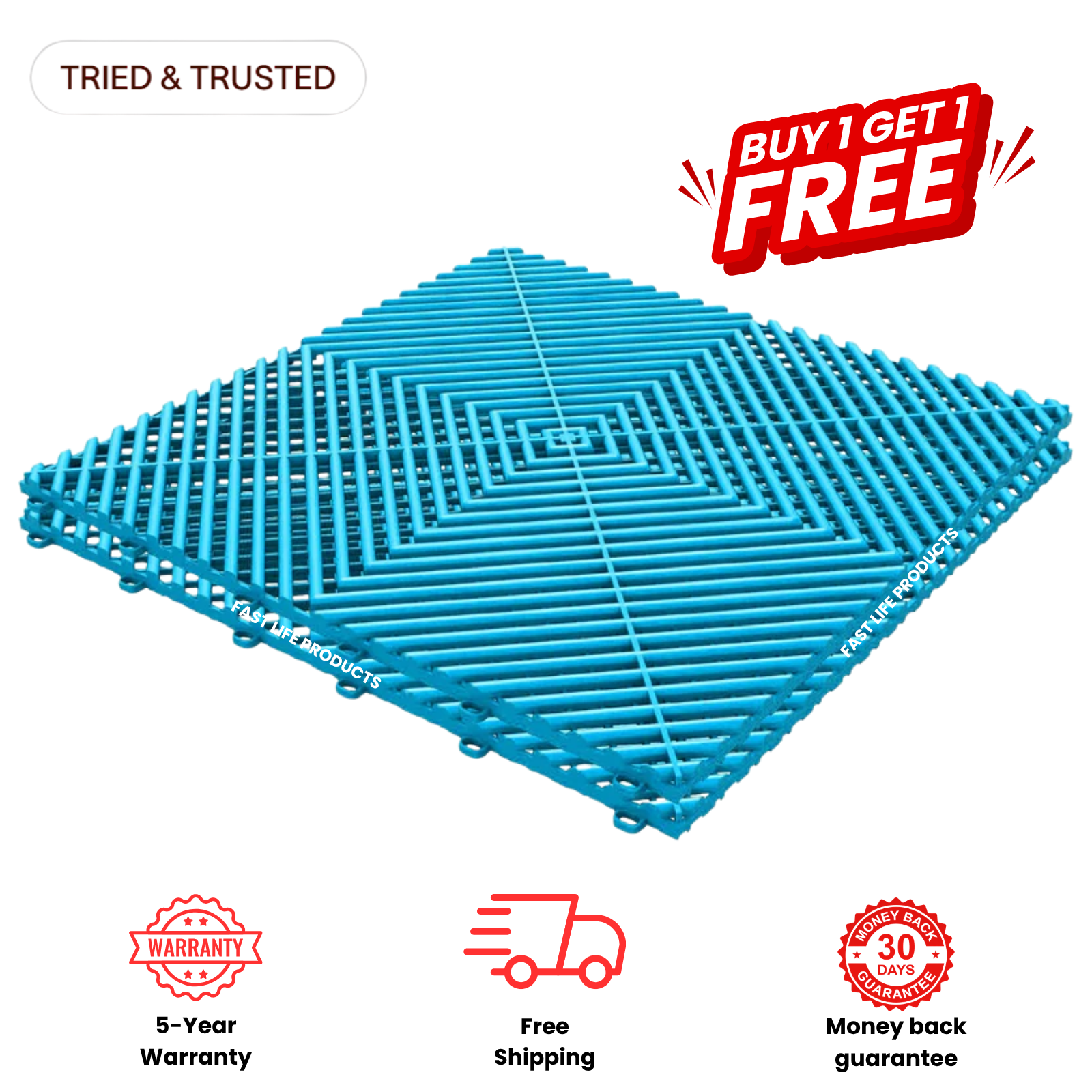 APEX — Premium Vented Garage Tile