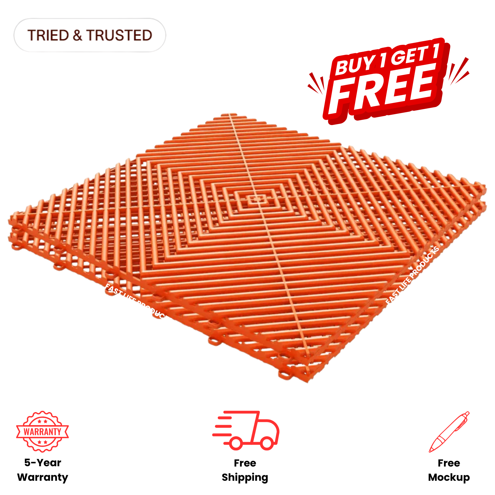 APEX — Premium Vented Garage Tile