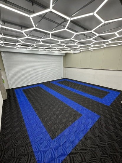 CYBER — 3D Futuristic Garage Tile