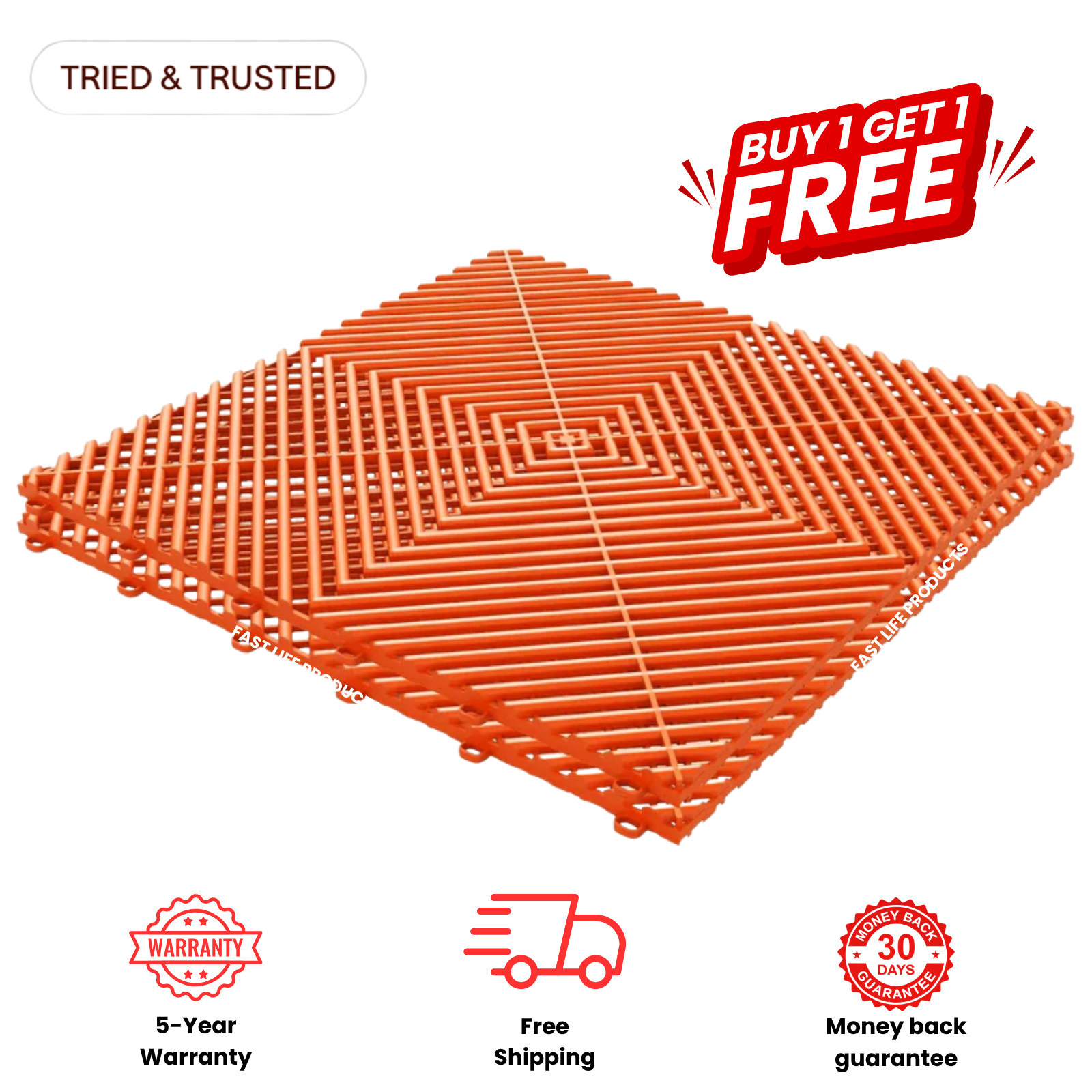 APEX — Premium Vented Garage Tile