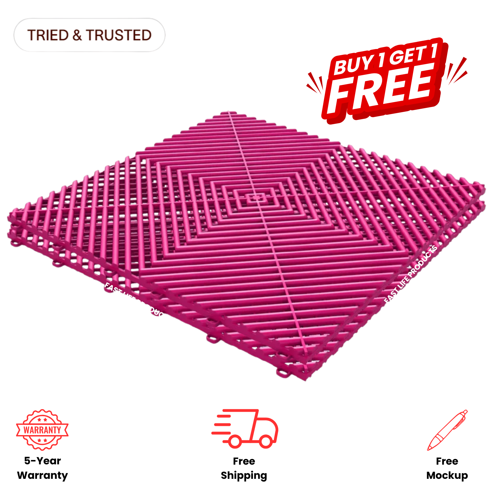 APEX — Premium Vented Garage Tile