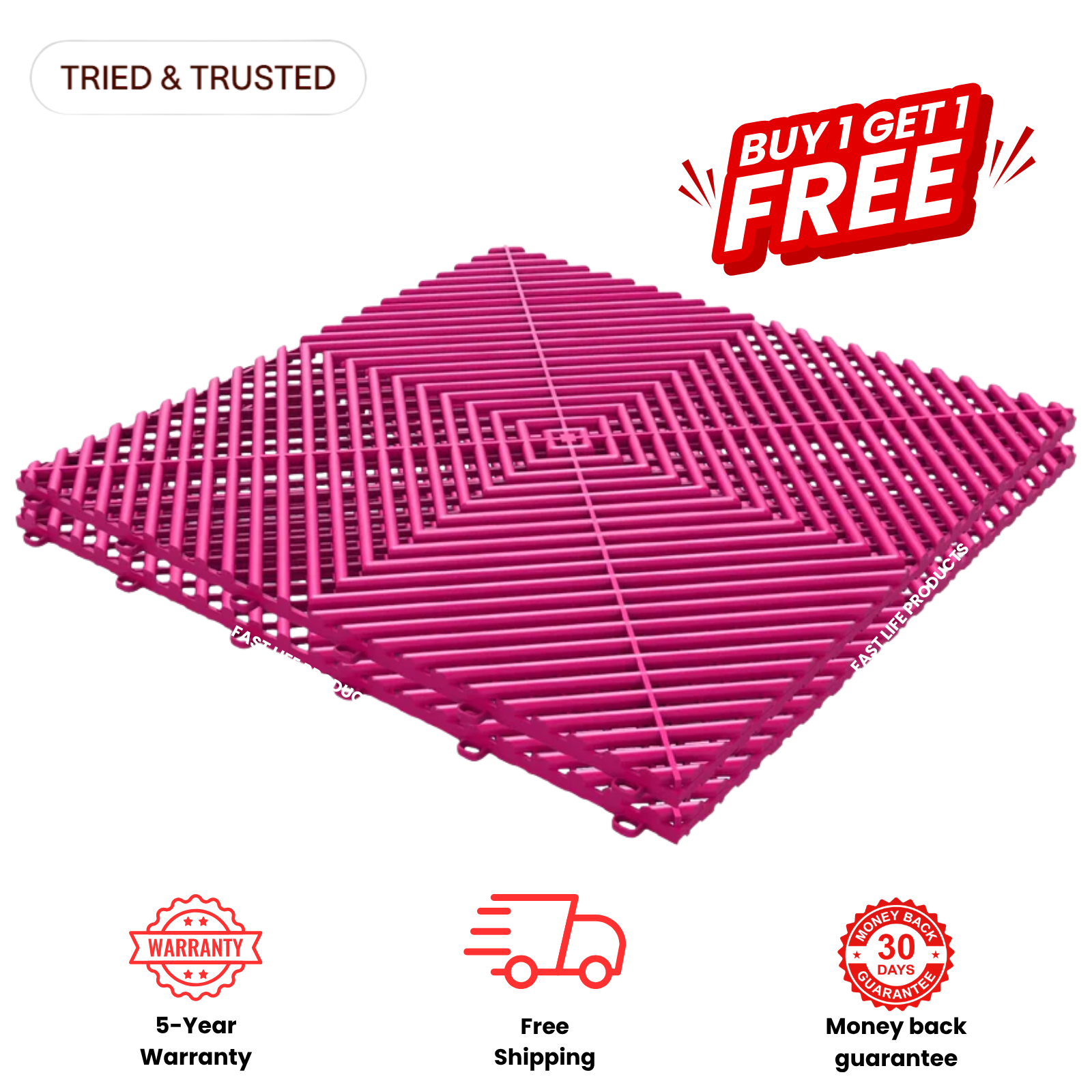 APEX — Premium Vented Garage Tile