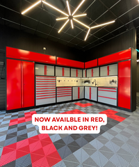 Tru-Strength Garage Cabinets - 10ft, 15ft and 16ft Cabinet Setup