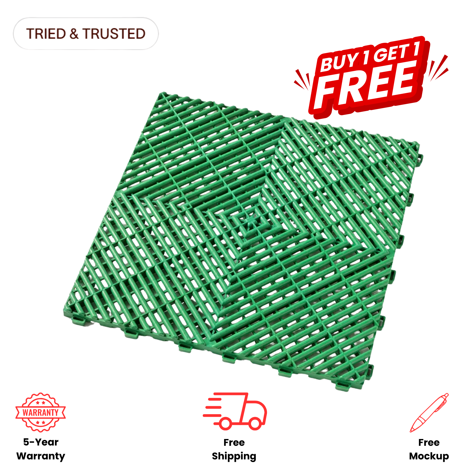 APEX — Premium Vented Garage Tile