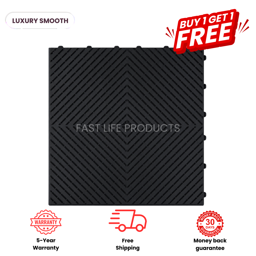 APEX SMOOTH — Smooth Luxury Vented Garage Tile