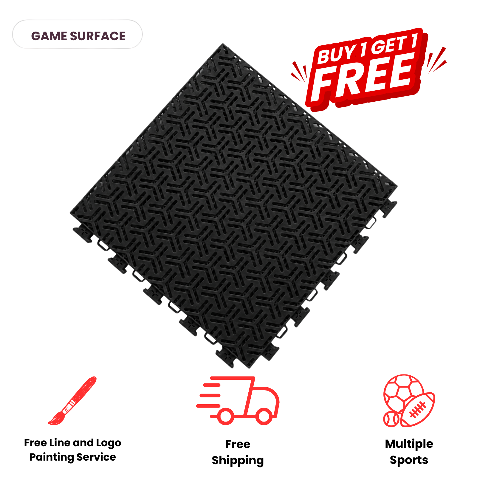 Tru Court - Athletic Tiles