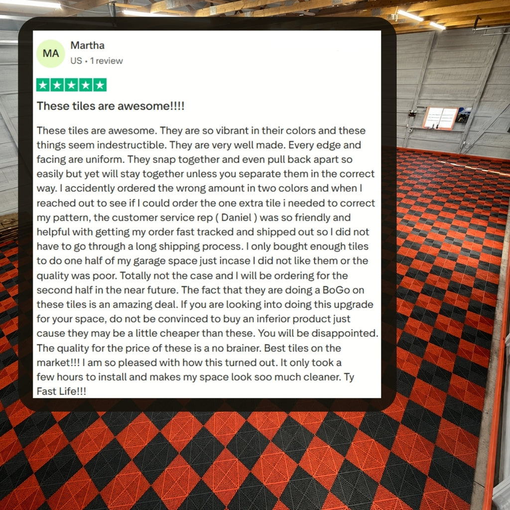 APEX — Premium Vented Garage Tile