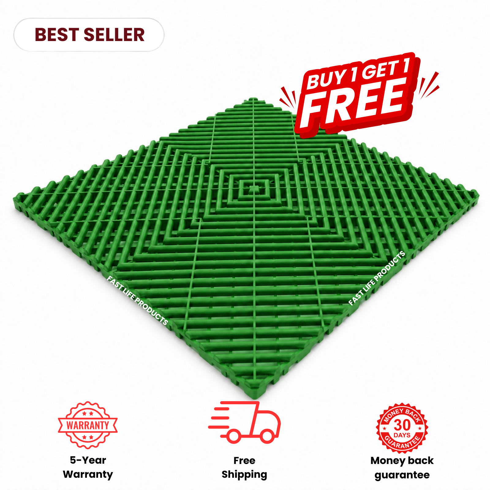 APEX — Premium Vented Garage Tile