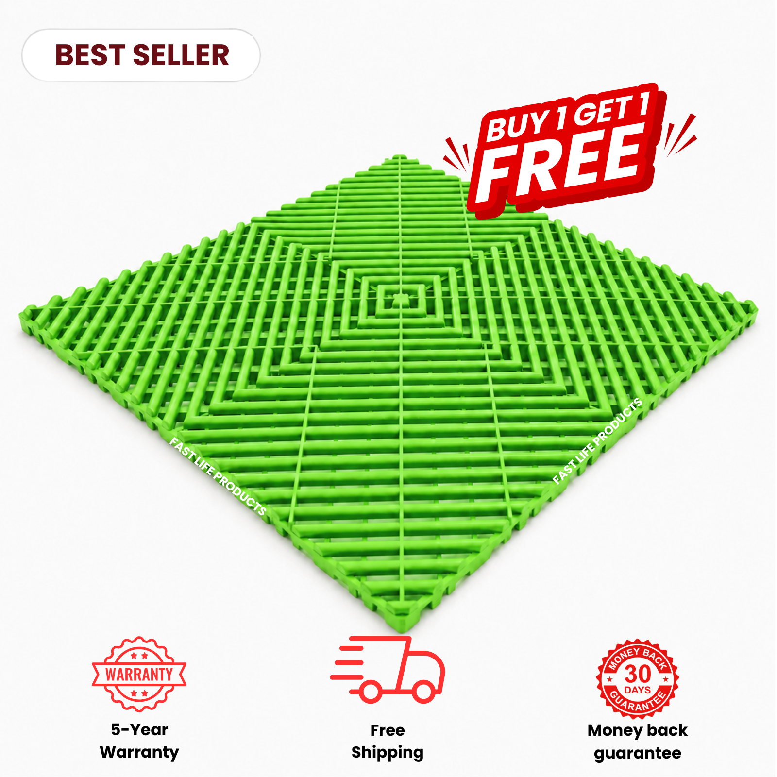 APEX — Premium Vented Garage Tile