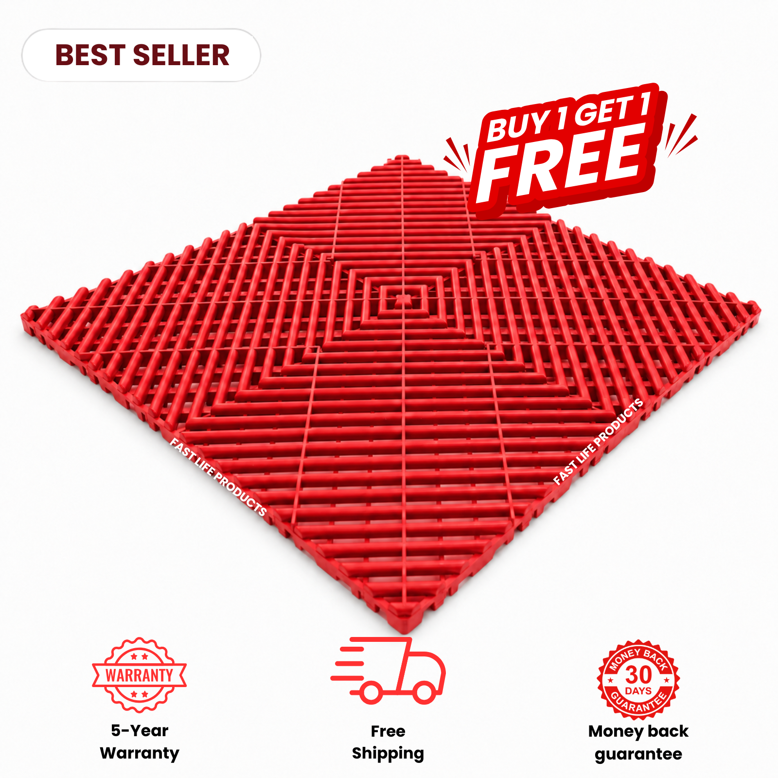 APEX — Premium Vented Garage Tile