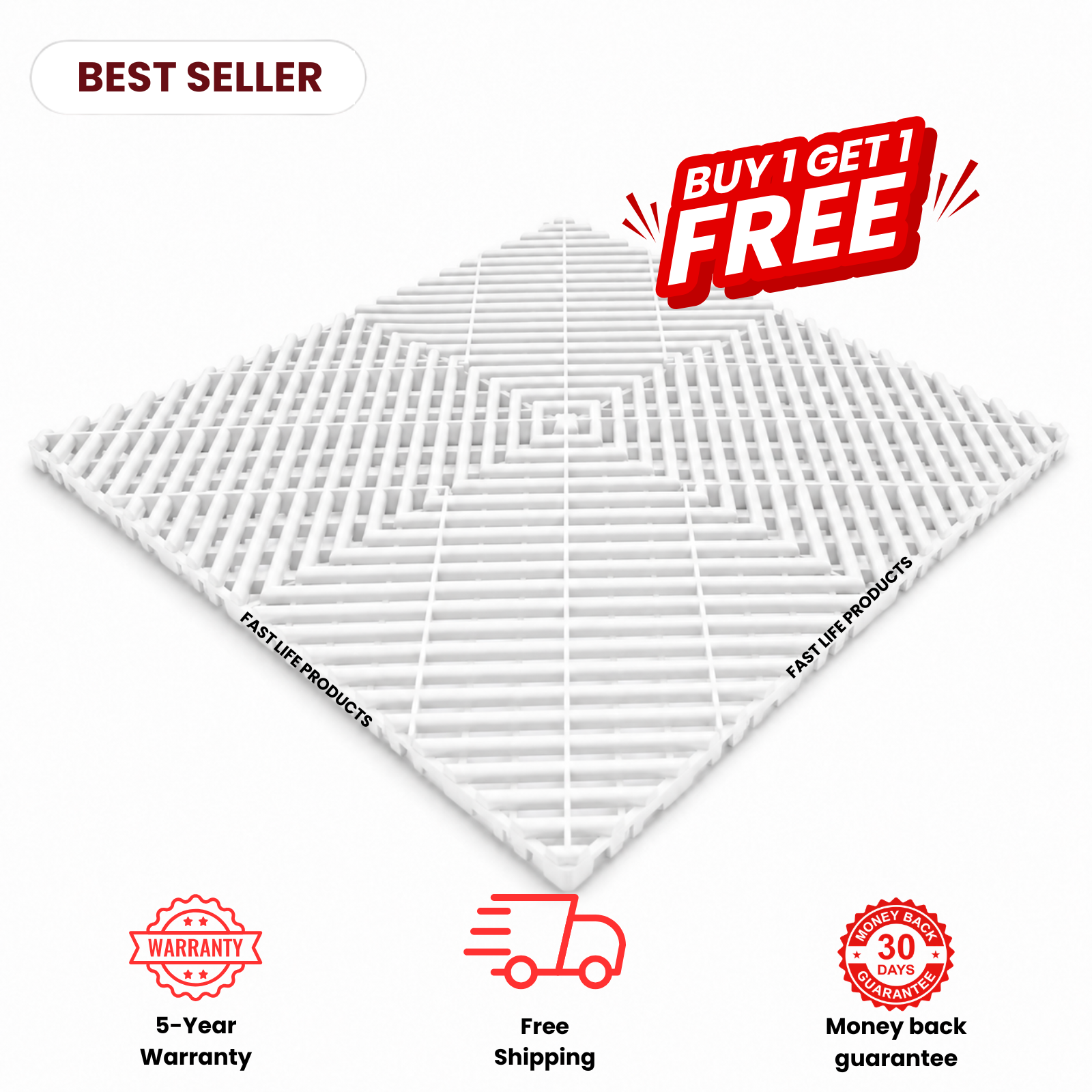 APEX — Premium Vented Garage Tile