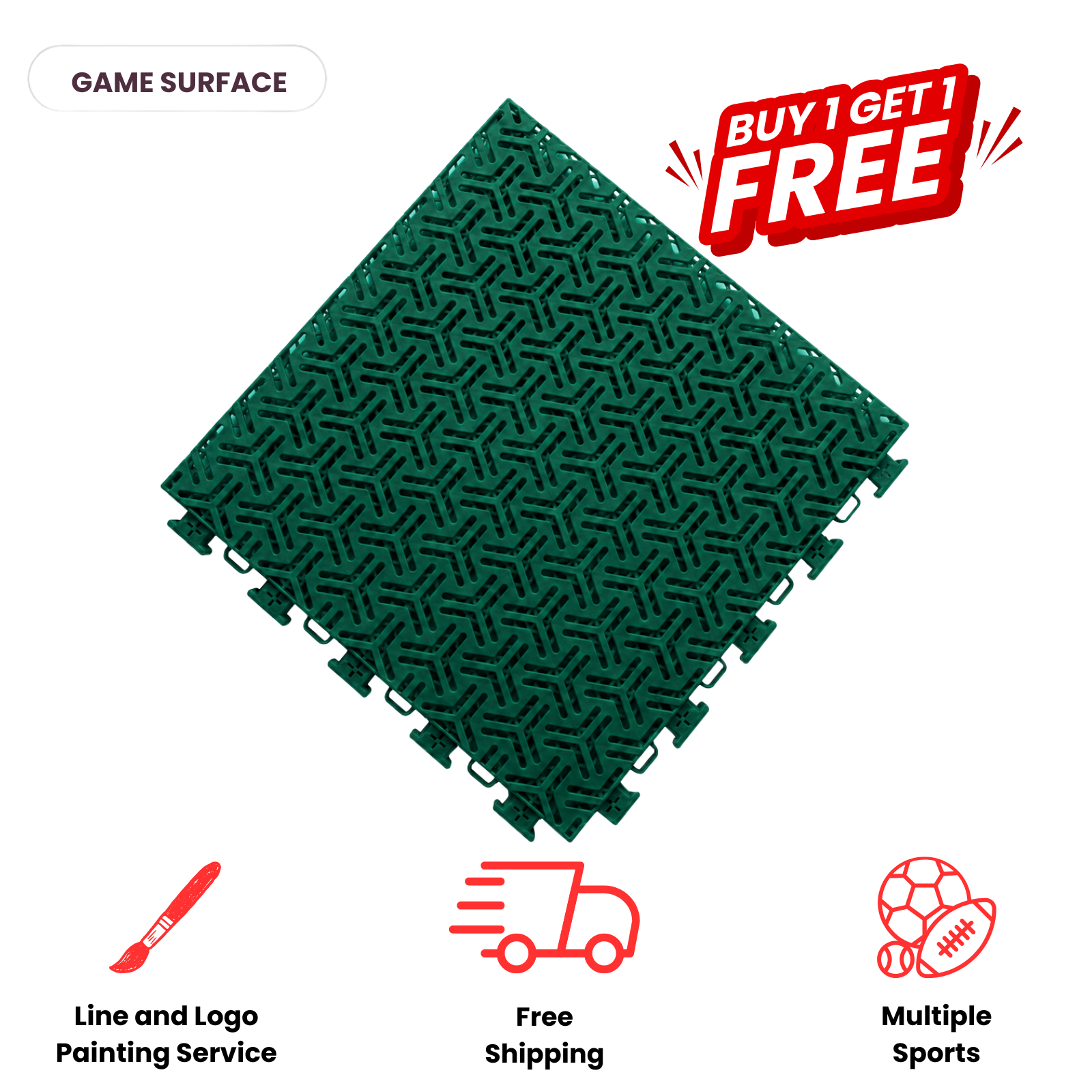 Tru Court - Athletic Tiles