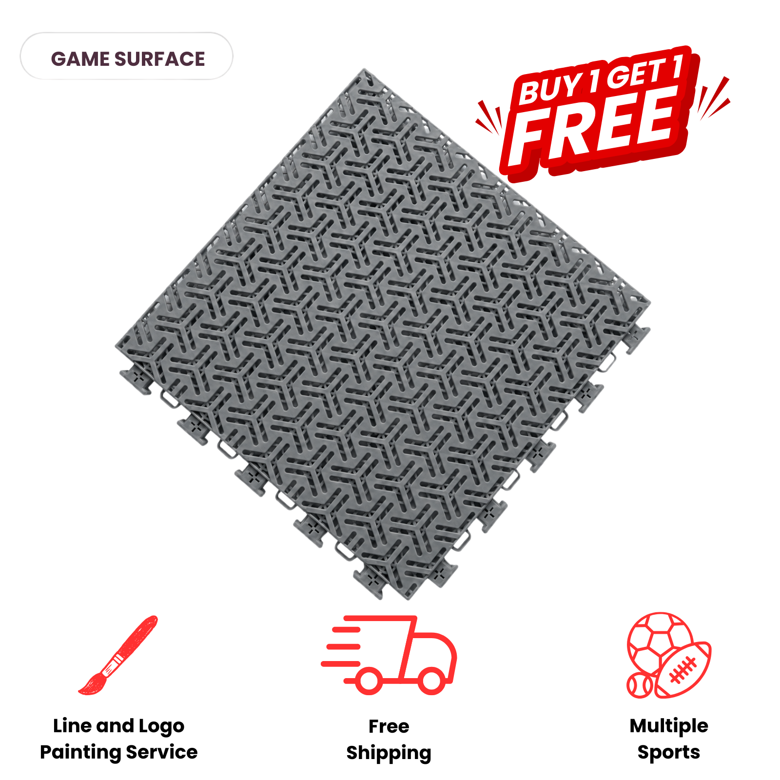 Tru Court - Athletic Tiles