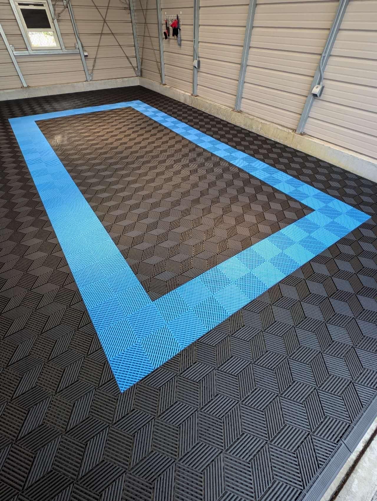 CYBER — 3D Futuristic Garage Tile