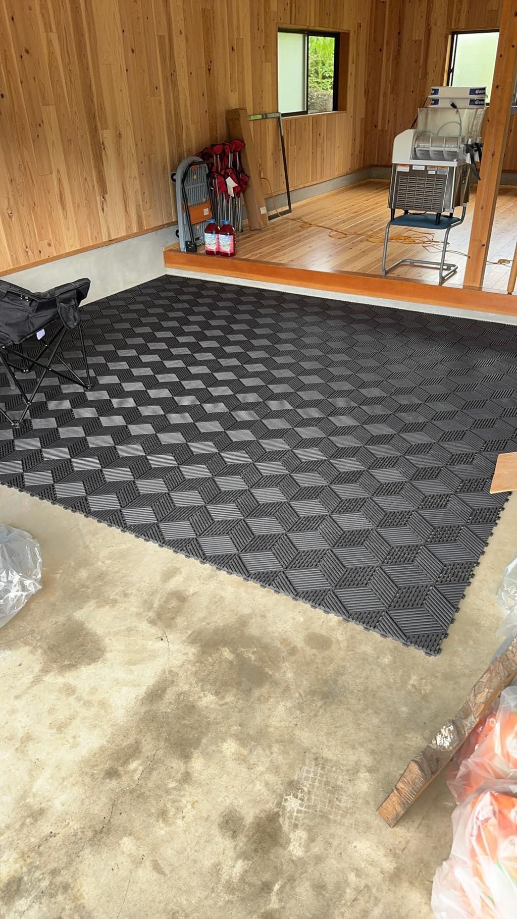 CYBER — 3D Futuristic Garage Tile