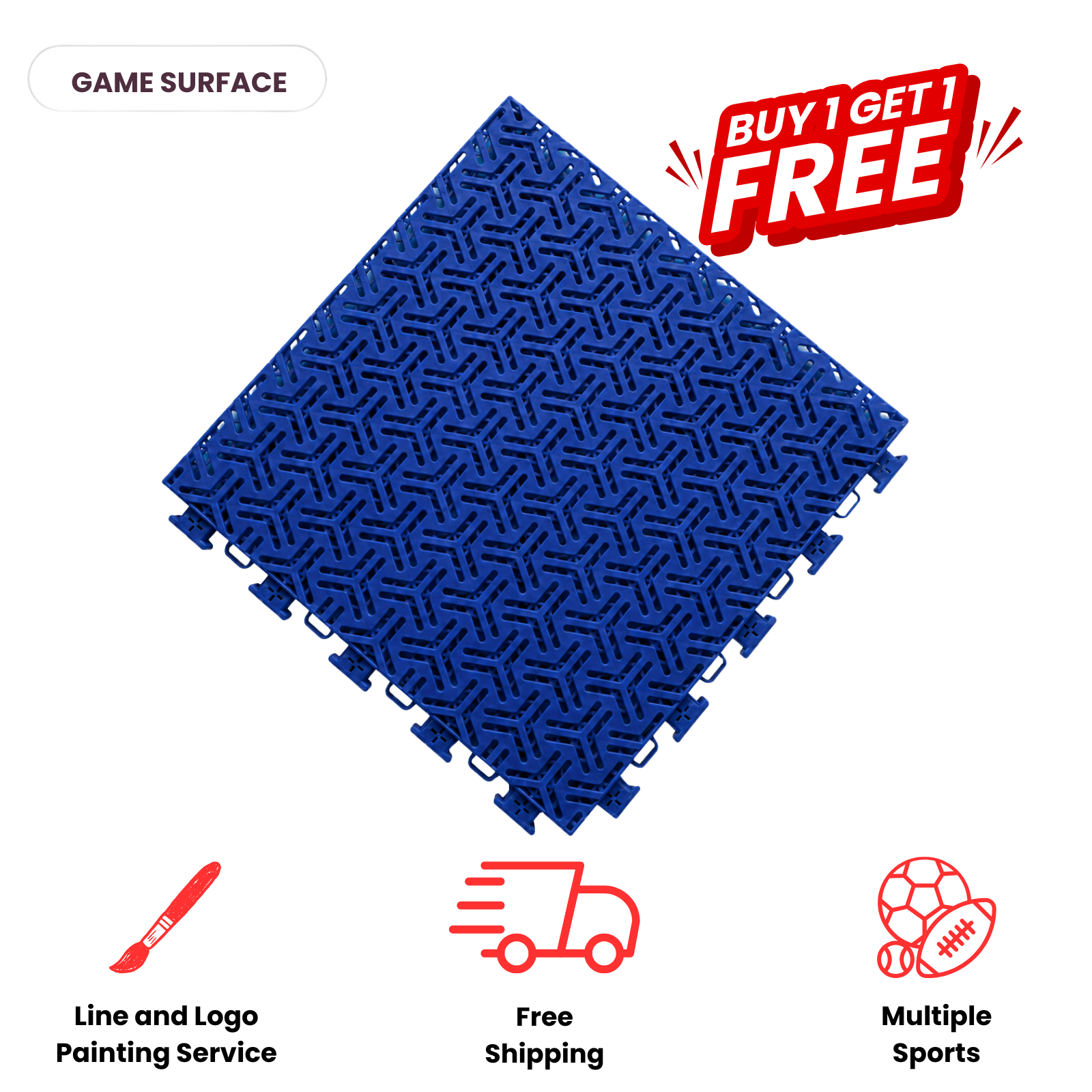 Tru Court - Athletic Tiles